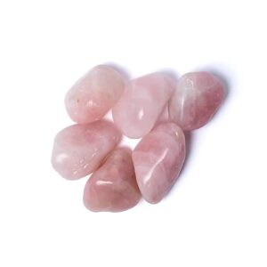 Piedras de Cuarzo Rosa pulido