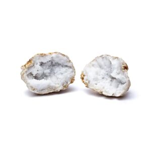 Géode de calcite (cassée) ±418 gr