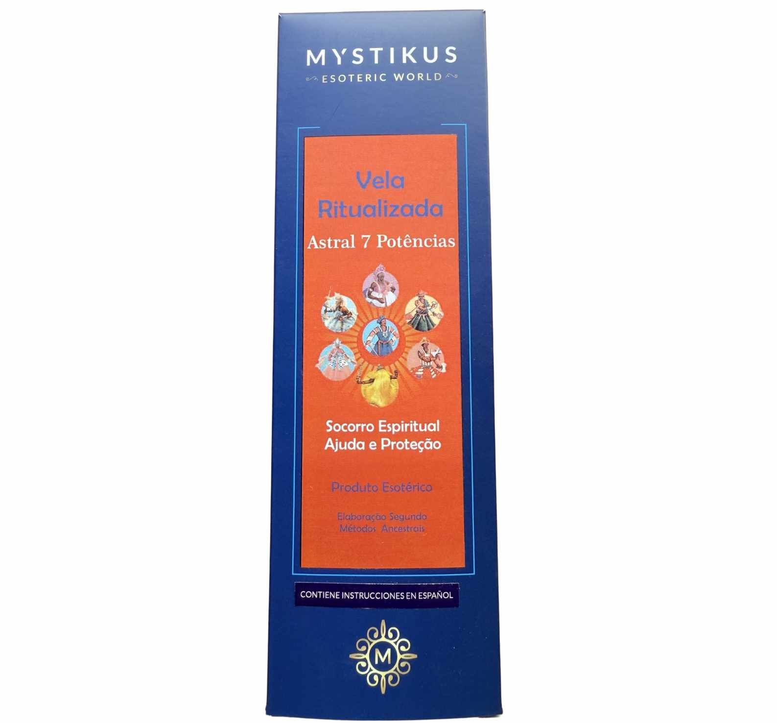 Vela Ritualizada Astral 7 Poderes