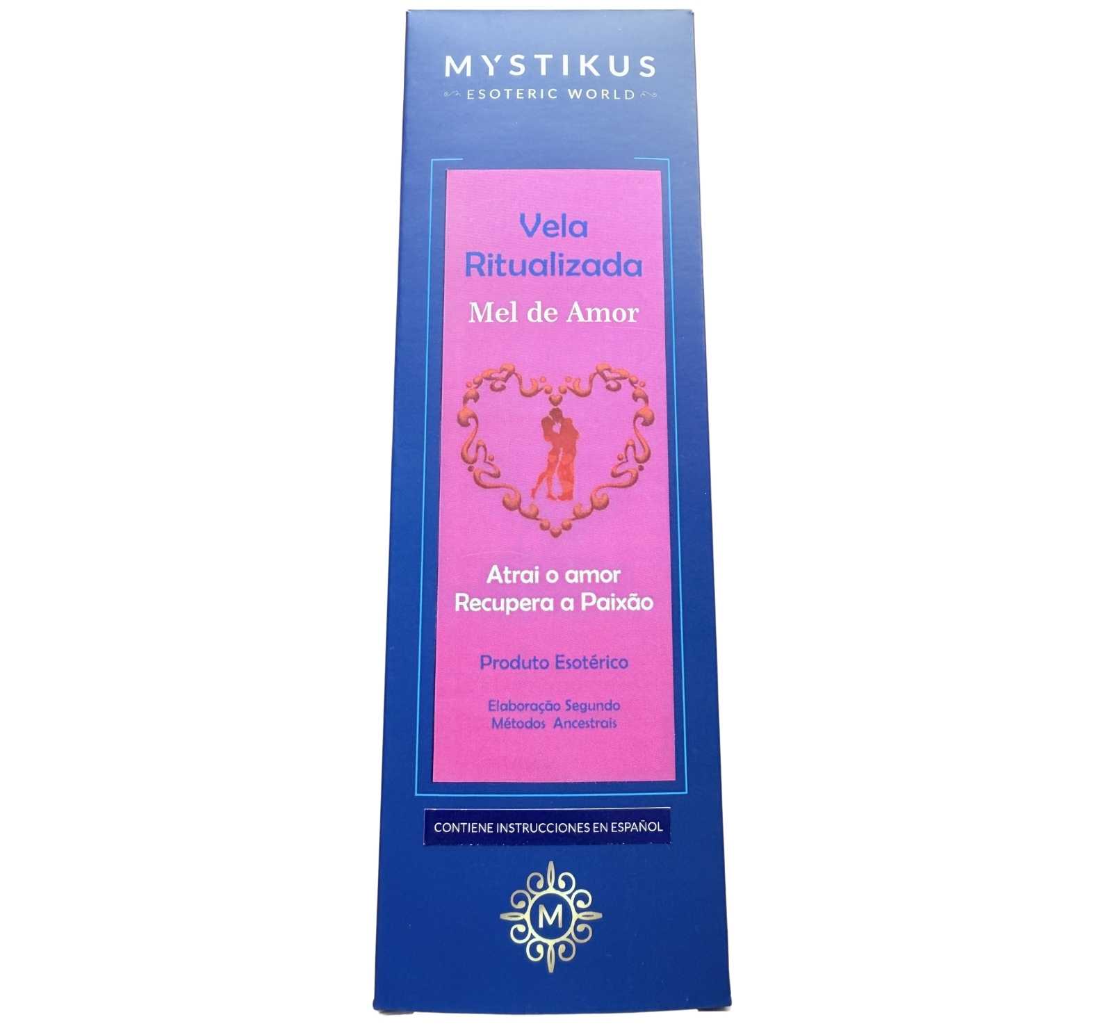 Vela Ritualizada Miel de Amor