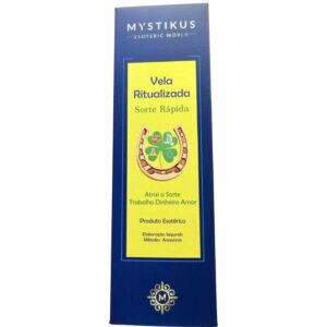 Bougie Ritualisée Chance Rapide