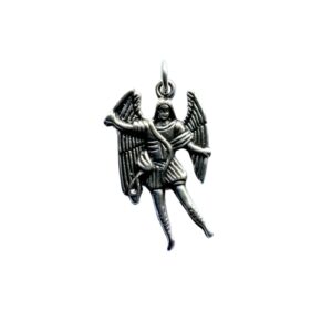 Ange Saint Michel en argent