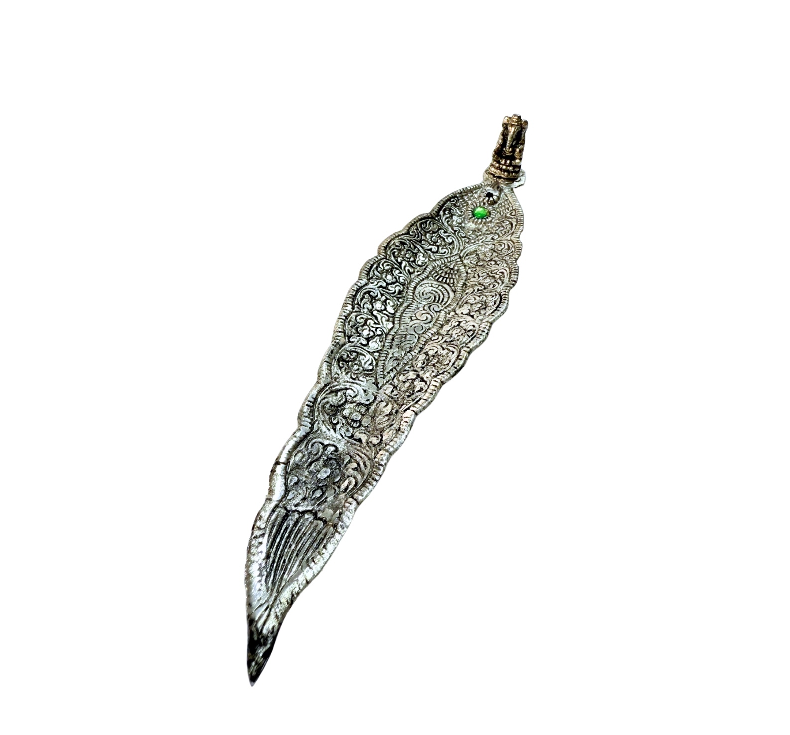 Quemador incienso hoja