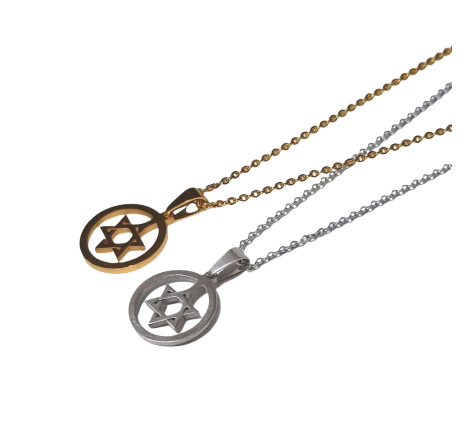 Amuleto colgante Estrella de Davi