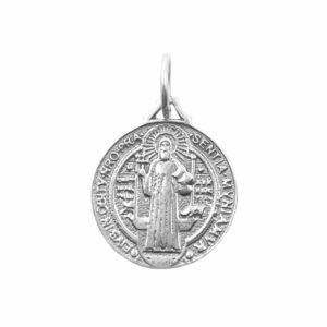 Pendente de prata São Bento