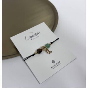 Bracelet Zodiaque Capricorne avec Pierres Naturelles