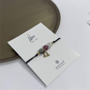 Bracelet Zodiaque Balance avec Pierres Naturelles