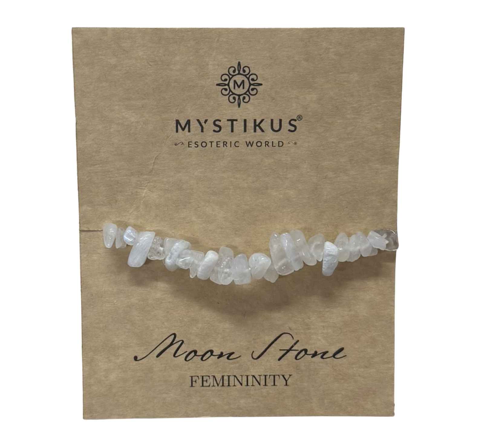 Pulsera de Chips de Piedra de Luna